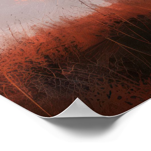 Cowboy Sunrise Western Poster (Hoek)