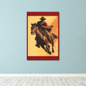 COWBOY SWAG # 3 CANVAS AFDRUK (Insitu (Houten vloer))