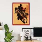 COWBOY SWAG # 3 POSTER (Thuiskantoor)