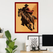 COWBOY SWAG # 3 POSTER (Thuiskantoor)