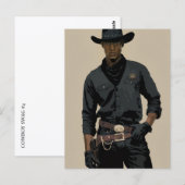 COWBOY SWAG # 4 BRIEFKAART (Voorkant / Achterkant)