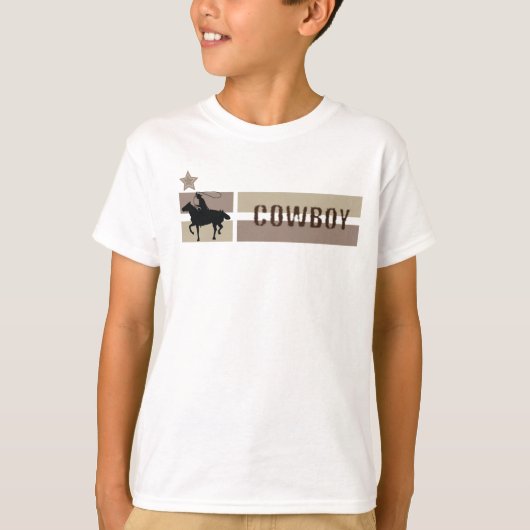 Cowboy T-shirt (Voorkant)