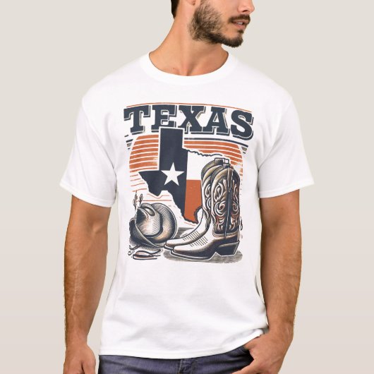  Cowboy T-shirt (Voorkant)