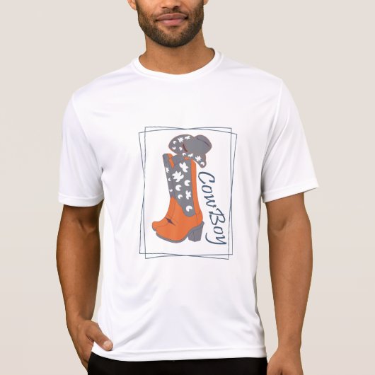 Cowboy T-shirt (Voorkant)