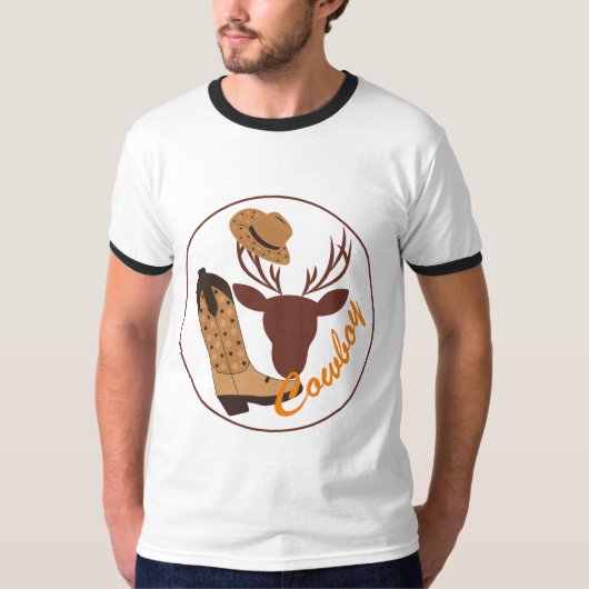 Cowboy T-shirt (Voorkant)