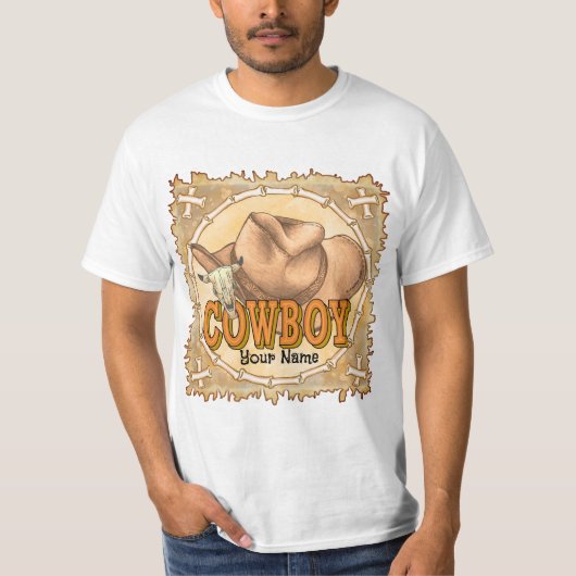 Cowboy T-shirt (Voorkant)