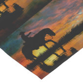 Cowboy Table Runner Korte Tafelloper (Hoek)