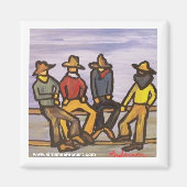 Cowboy Talk Magnet (Voorkant)