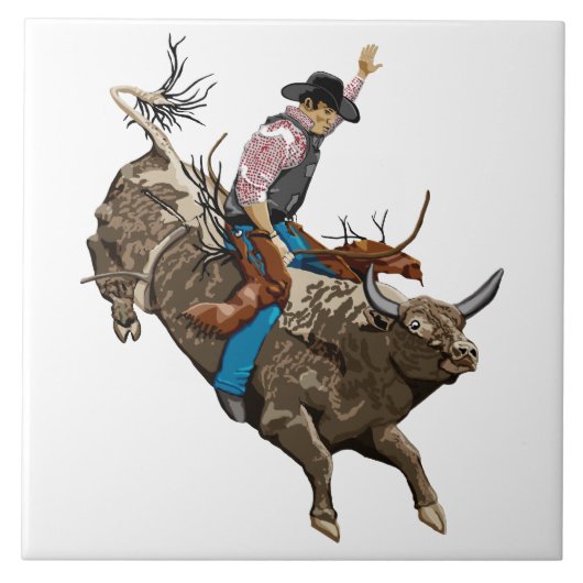 Cowboy Tegeltje (Voorkant)