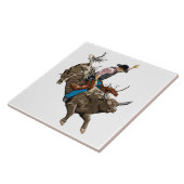 Cowboy Tegeltje (Zijkant)