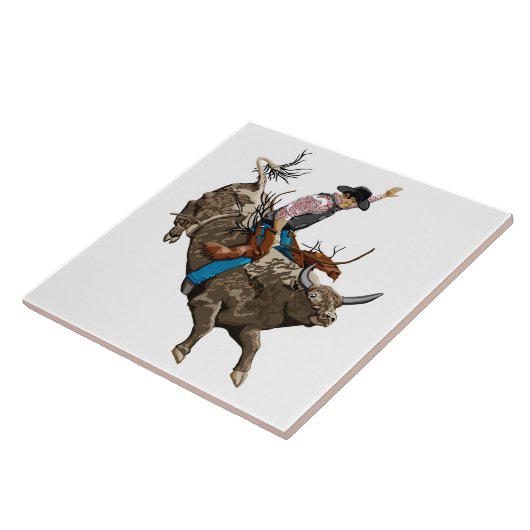 Cowboy Tegeltje (Zijkant)