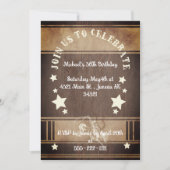 cowboy thema 30e verjaardag kaart (Voorkant)