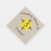 Cowboy thema Servet (Hoek)