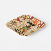 Cowboy Thmed Birthday Papieren Bordje (Gebogen)