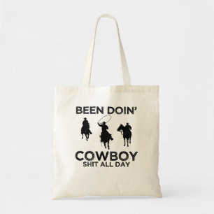 cowboy tote bag