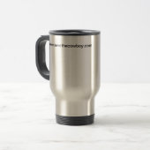 Cowboy Travel Mug Reisbeker (Voorkant links)