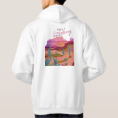 Cowboy-trui  hoodie (Achterkant)