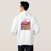 Cowboy-trui  hoodie (Achterkant volledig)