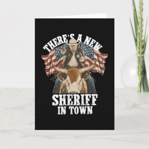 Cowboy Trump 2025 Er Is Een Nieuwe Sheriff In De S Kaart