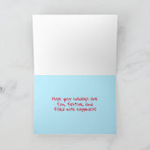 Cowboy Tumbleweed Snowmen Prettige feestdagen Kers Kaart (Binnen)