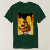 Cowboy uit de hel met Ax Classic TShirt (Design voorkant)