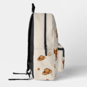 Cowboy uit het Wilde Westen Geslacht Neutraal  Bedrukte Rugzak (Links)