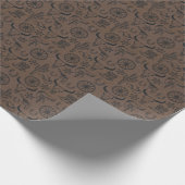 Cowboy uit western land cadeaupapier (Hoek)