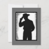 Cowboy Uitnodiging (Voorkant)