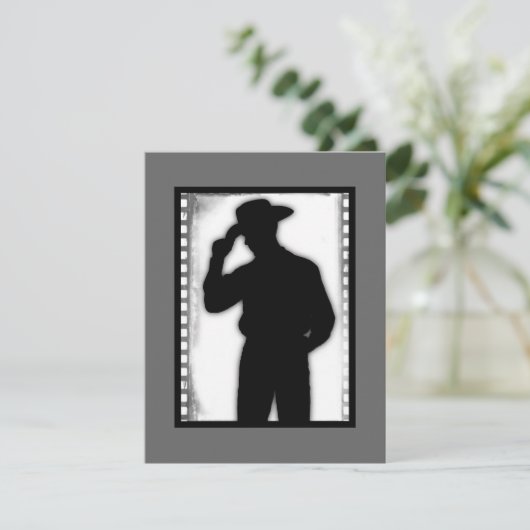 Cowboy Uitnodiging (Staand voorkant)