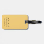 Cowboy (Uitzicht)South Dakota Bagagelabel (Achterkant horizontaal)