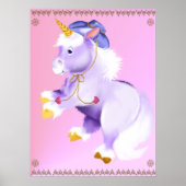 Cowboy Unicorn Poster (Voorkant)