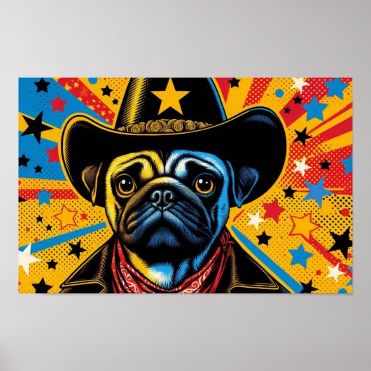 COWBOY UP POSTER (Voorkant)