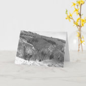 Cowboy van zijn kudde wordt gescheiden die kaart (Gele Bloem)