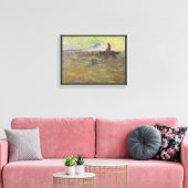 Cowboy vee drijft op de Range door Lon Megargee Canvas Afdruk (Insitu (Woonkamer))