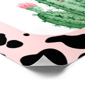 Cowboy Verjaardag 1e Rodeo Verjaardagsfeest Poster (Hoek)