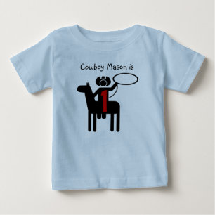 Cowboy Verjaardag T-shirt
