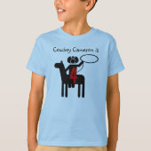 Cowboy Verjaardag T-shirt (Voorkant)