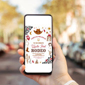 Cowboy Verjaardag Wild West Cowboy Zuidwest Kaart