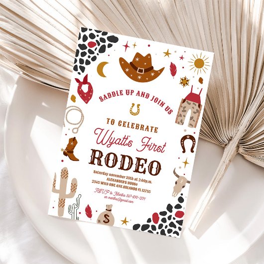 Cowboy Verjaardag Wild West Cowboy Zuidwest Kaart