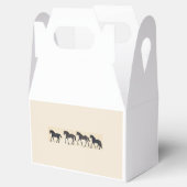 Cowboy Verjaardagsfeestje - Paard Bedankdoosjes (Geopend)