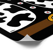 Cowboy Vest Western Sheriff Costume Cool Easy Hall Poster (Hoek)