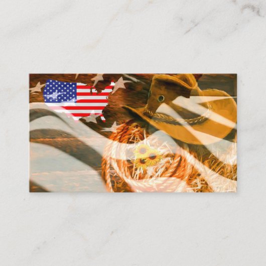 Cowboy Visitekaartje (Voorkant)