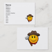 Cowboy Visitekaartje (Voorkant / Achterkant)