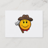 Cowboy Visitekaartje (Achterkant)