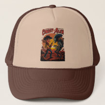 Cowboy vs Alien Trucker Hat - voor Sci-Fi-fans