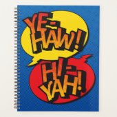 Cowboy vs ninja pop art - primair planner (Voorkant)