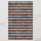 Cowboy waar ze de blauwe kaart van het Baby shower (Achterkant)