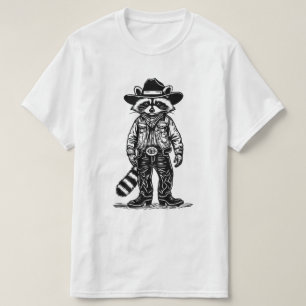 cowboy wasbeer t-shirt