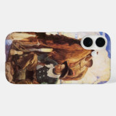 Cowboy Watering His Horse van NC Wyeth,  kunst Case-Mate iPhone Case (Achterkant (horizontaal))