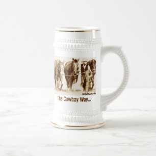 Cowboy Way stein Bierpul